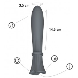 Темно-серый пульсатор Gita - 20 см.